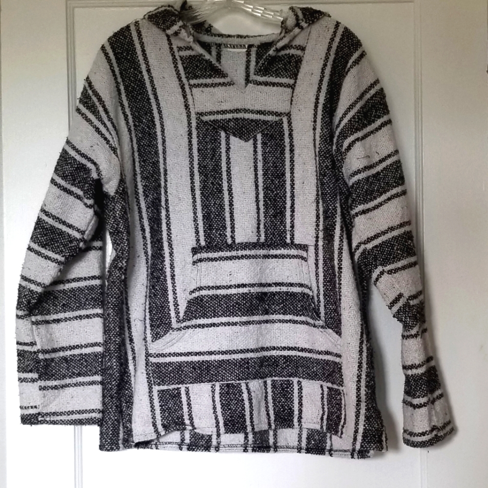 Baja Hoodie / Drug Rug / Mexican Jacket